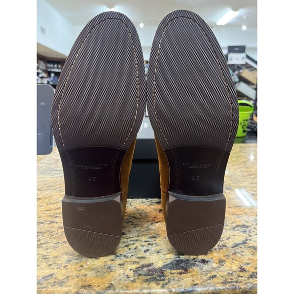 The Men's Store at Bloomingdale's Chelsea Boots Men's Tan Suede Pull On Sz 10.5 - Picture 4 of 6